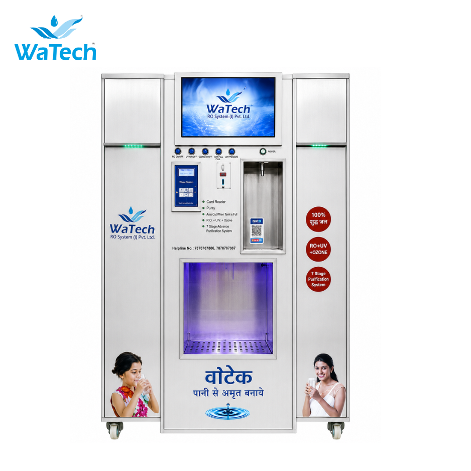 Coin & Card Water Vending Machine